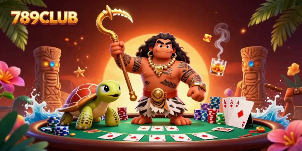 Engage in exciting gameplay at 789CLUB with vibrant visuals and dynamic casino elements.