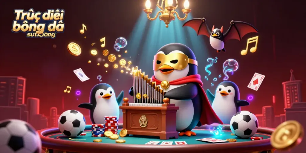 Experience Trực tiếp bóng đá sutbong in a vibrant 3D illustration showcasing exciting sports betting elements.