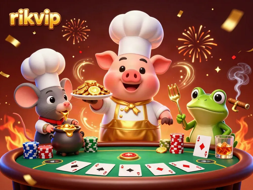 Experience exciting gameplay at rikvip with vibrant characters and rich casino elements.